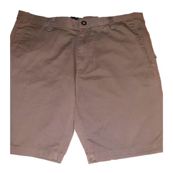 Volcom mens brown shorts size 34 - Picture 1 of 3
